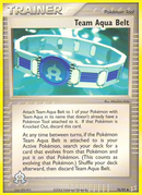 Ceinture Équipe Aqua (76/95) [EX : Équipe Magma contre Équipe Aqua]