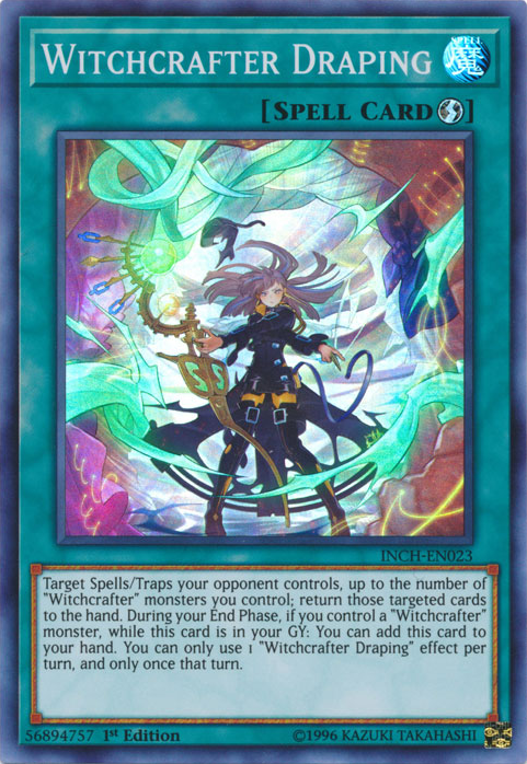 Sorcièreclat Drapage [INCH-EN023] Super Rare