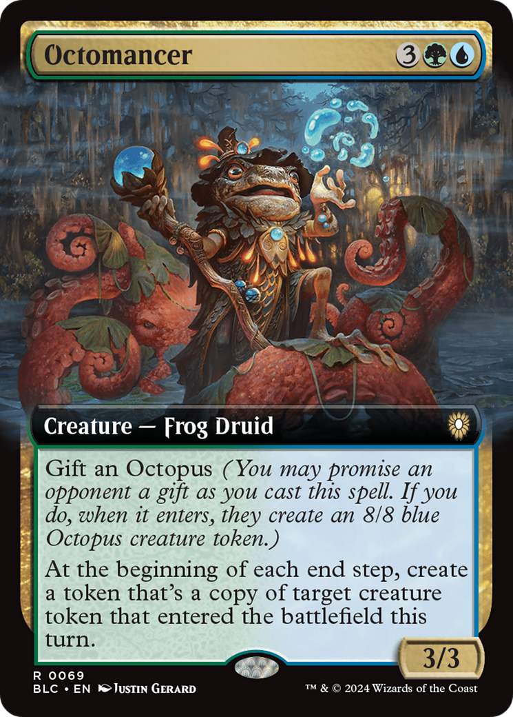 Octomancien (Illustration étendue) [Commander de Floraison]