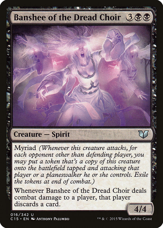 Banshee du chœur effroyable [Commander 2015]