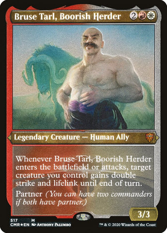 Bruse Tarl, pastor tosco (grabado) [Commander Legends]