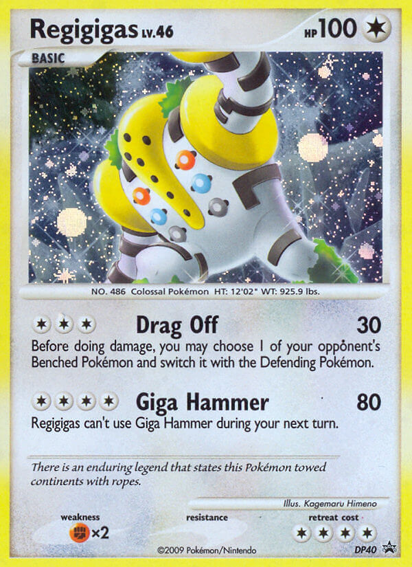 Regigigas (DP40) [Diamant et Perle : Cartes promotionnelles Étoile noire]