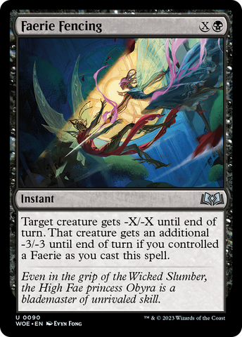 Escrime féerique [Les friches d'Eldraine]