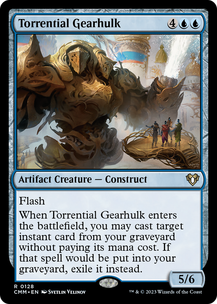 Colosse de l'engrenage torrentiel [Commander Masters]