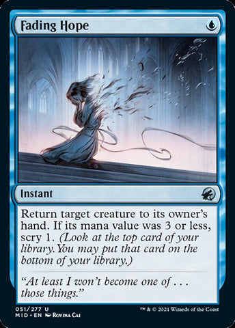 Espoir déclinant [Innistrad: Chasse de Minuit]