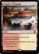 Templo del Triunfo (Lámina irisada) [Commander de Modern Horizons 3]