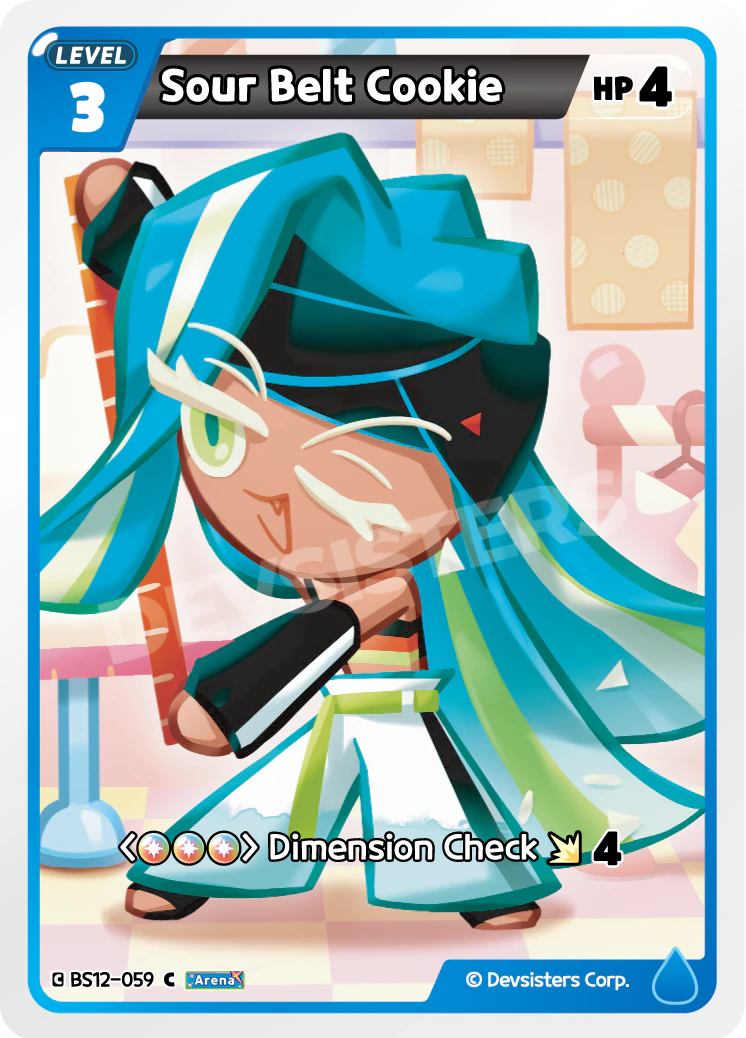 Image for Sour Belt Cookie (BS12-059) (BS12) - CookieRun: Braverse TCG