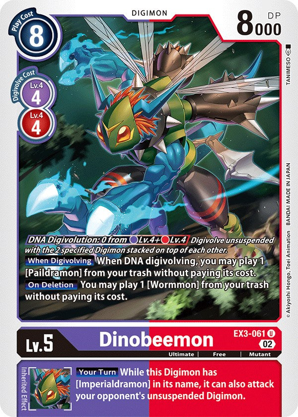 Dinobeemon [EX3-061] [Rugido Dracónico]