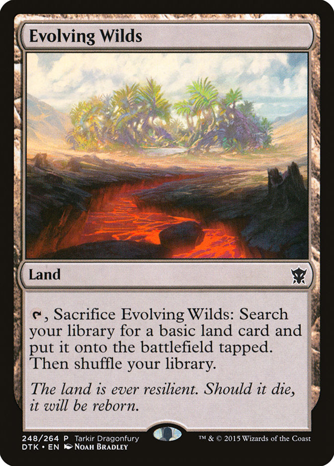 Terres sauvages en évolution [Tarkir Dragonfury]