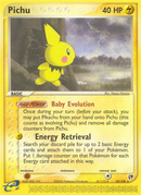Pichu (20/100) [EX : Tempête de sable]