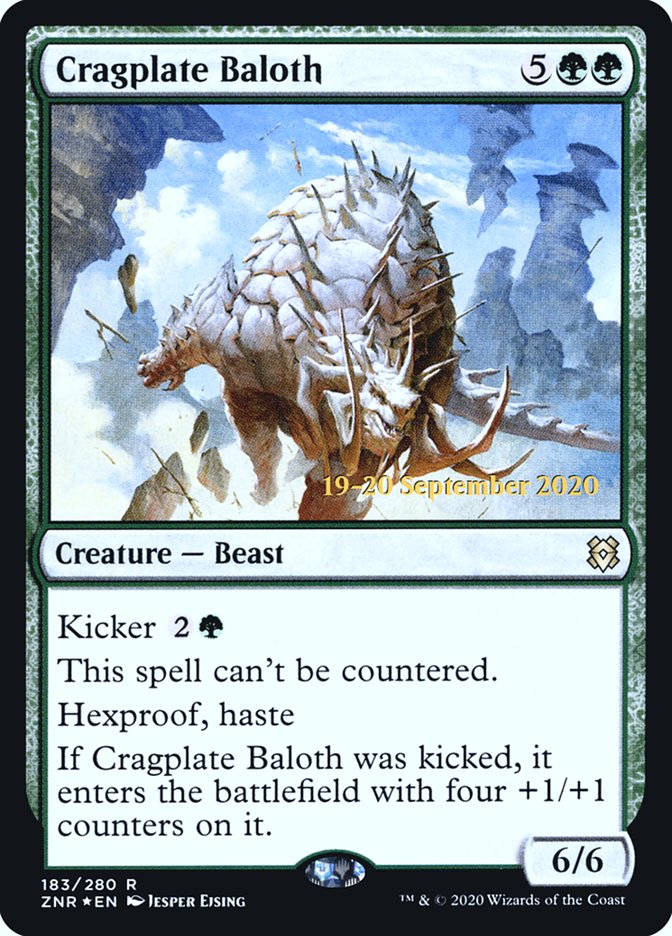 Baloth du plateau rocailleux [Promos d'Avant-première Zendikar Rising]