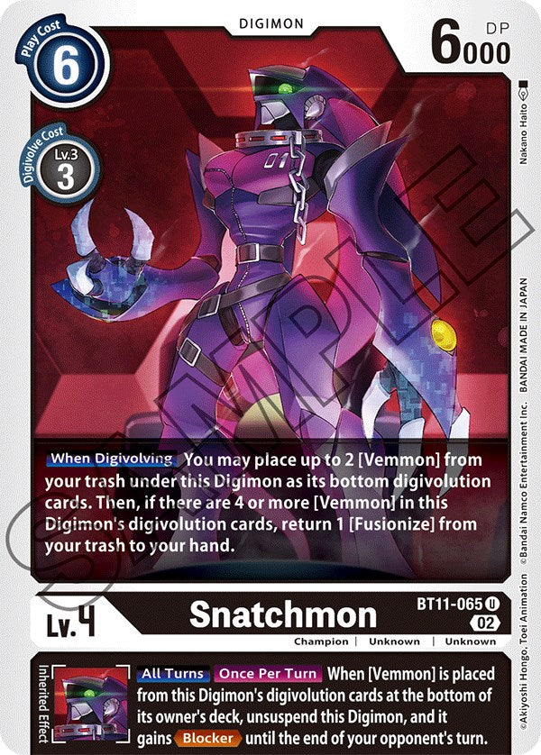 Snatchmon [BT11-065] [Fase Dimensional]