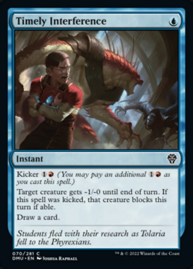 Intervention opportune [Dominaria Uni]