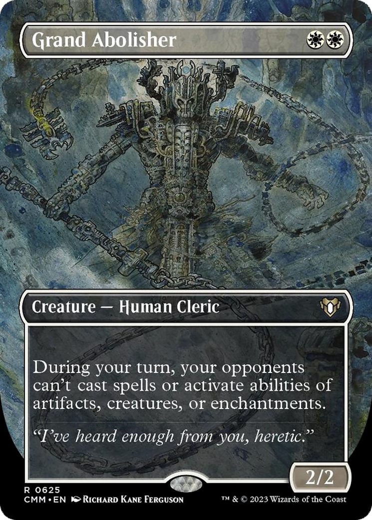 Grand Abolisher (Illustration alternative sans bordure) [Commander Masters]