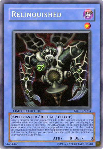 Relinquished [MC1-FR003] Secret Rare