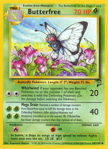 Papilusion (34/130) [Set de Base 2]