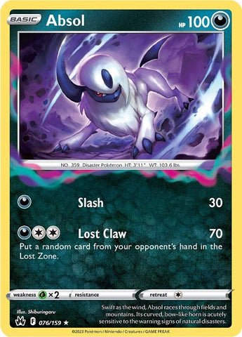 Absol (076/159) [Épée et Bouclier : Zénith Indomptable]