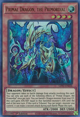Dragon Primitif, le Primordial [GFP2-FR036] Ultra Rare