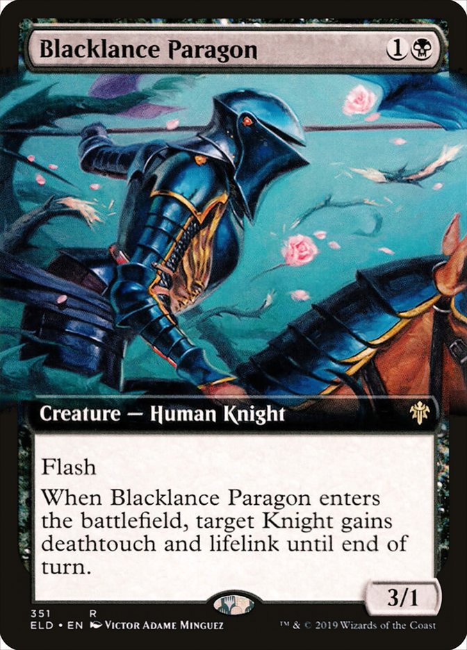 Paragon de la Lance noire (Extended Art) [Le trône d'Eldraine]
