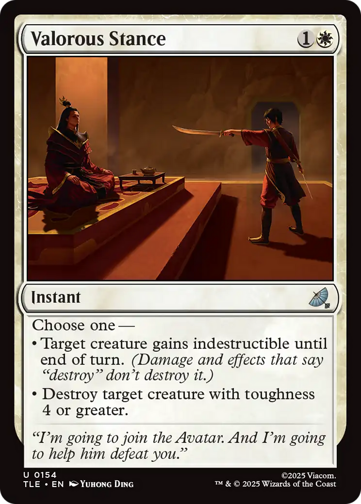 Posture vaillante [Avatar: The Last Airbender: Eternal-Legal]