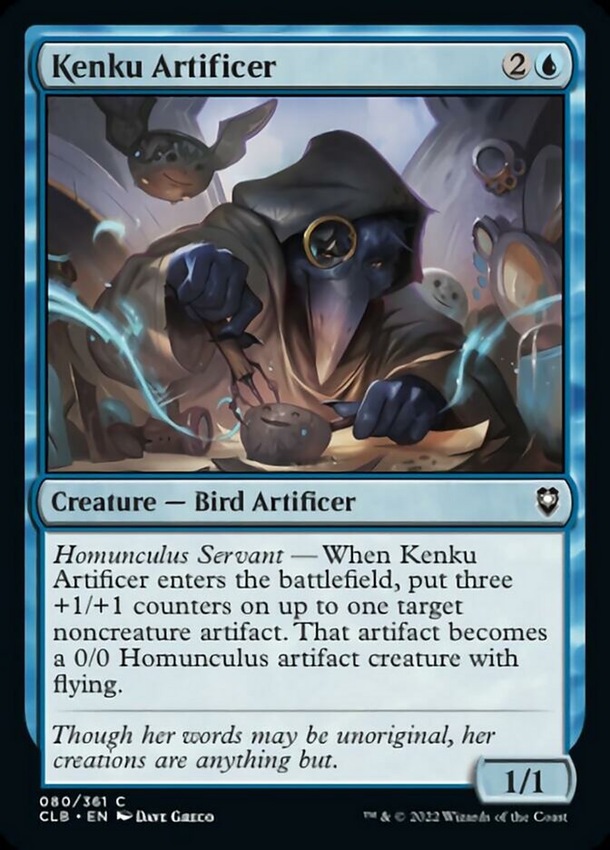 Artificier kenku [Commander Legends : Battle for Baldur's Gate]