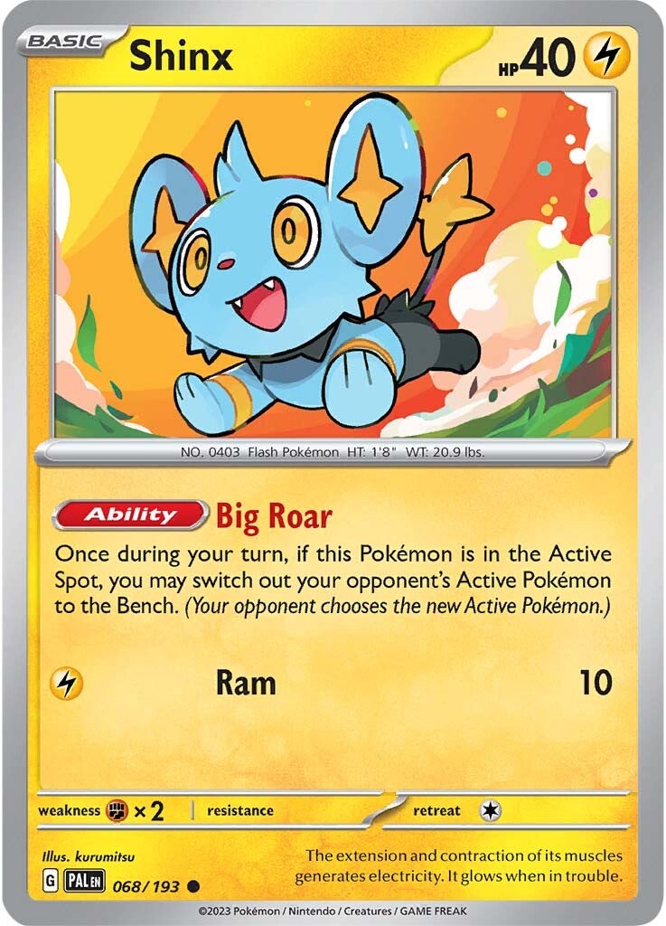 Shinx (068/193) [Escarlata y Púrpura: Evolución en Paldea]