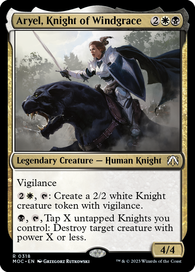 Aryel, chevalière de Windgrace [Commandant de l'invasion des machines]