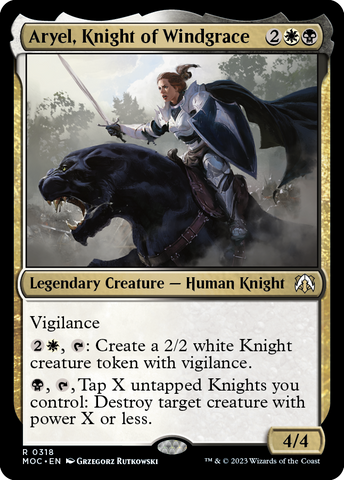 Aryel, chevalière de Windgrace [Commandant de l'invasion des machines]