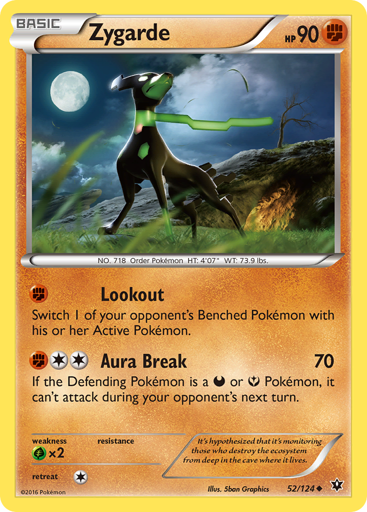 Zygarde (52/124) [XY : Impulsion TURBO]