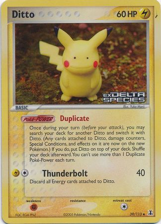 Ditto (39/113) (Estampado) [EX: Especie Delta]