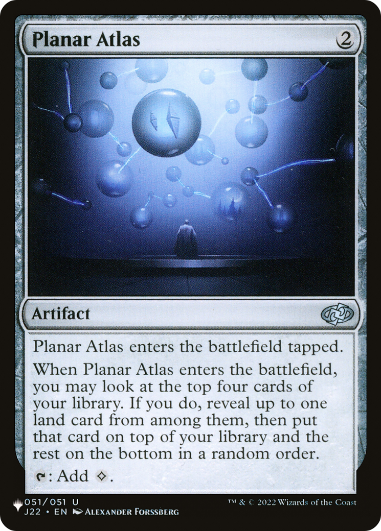 Atlas planaire [La Liste]