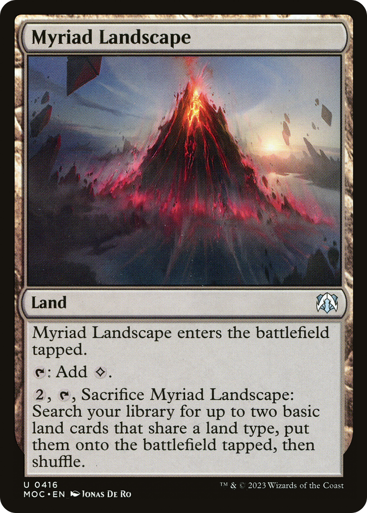 Miriada Paisaje [Commander: Marcha de las Máquinas]
