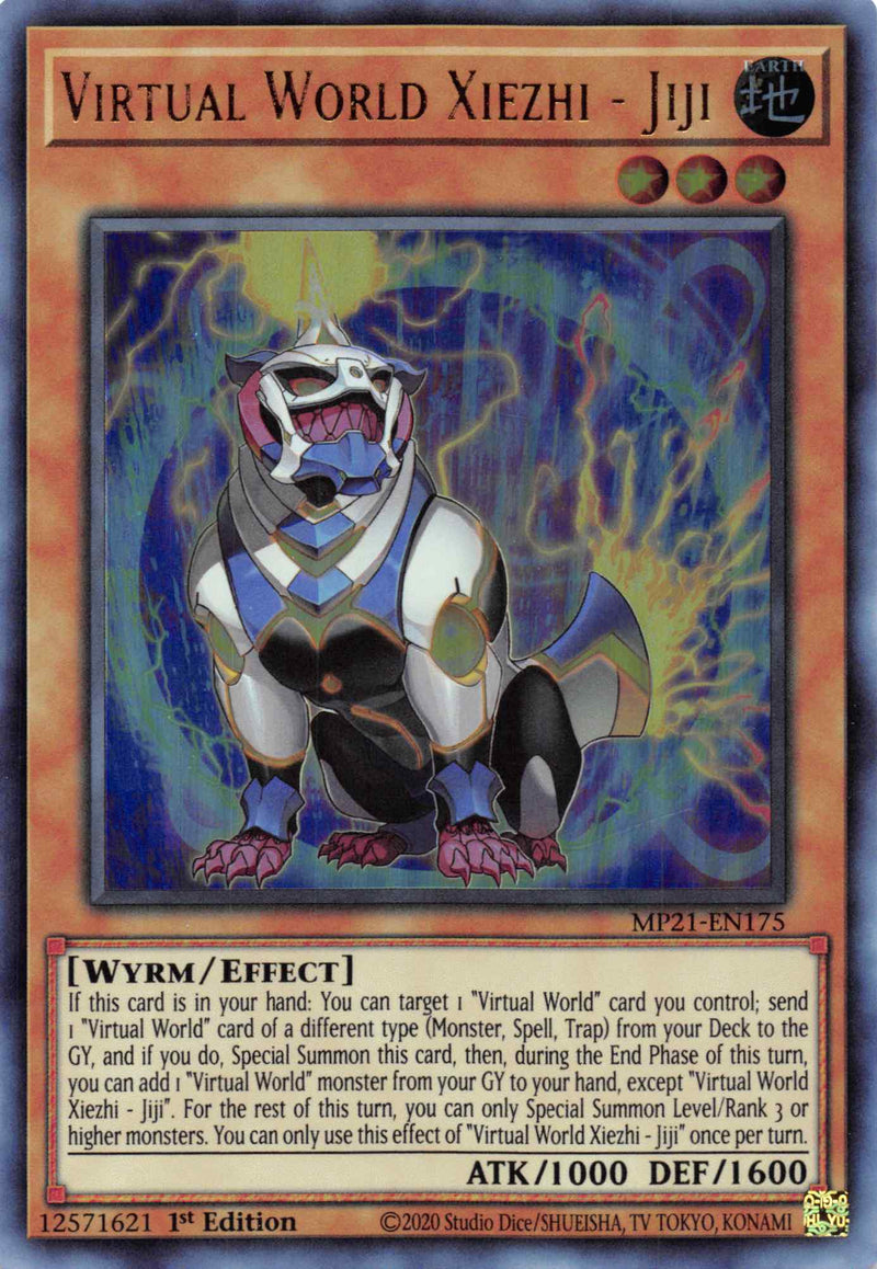Monde Virtuel Xiezhi - Jiji [MP21-FR175] Ultra Rare