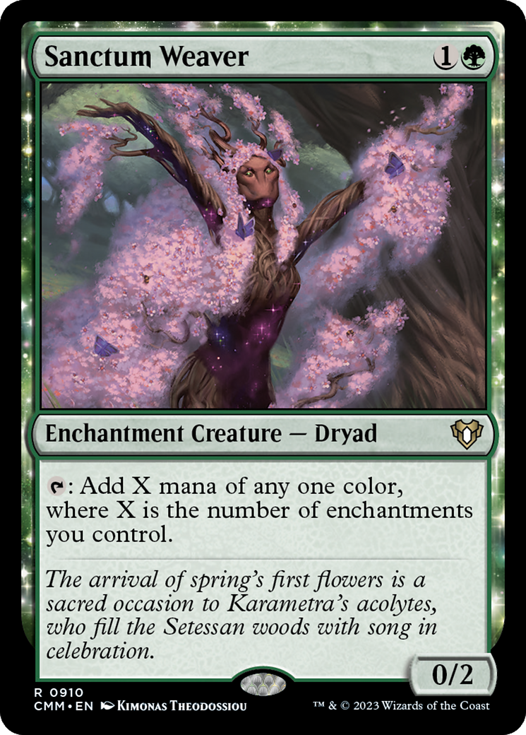 Tisseuse du sanctuaire [Commander Masters]