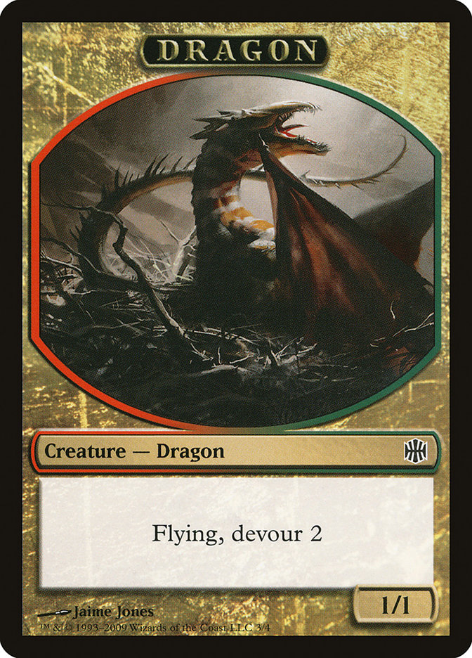Jeton Dragon [Jetons Alara Reborn]