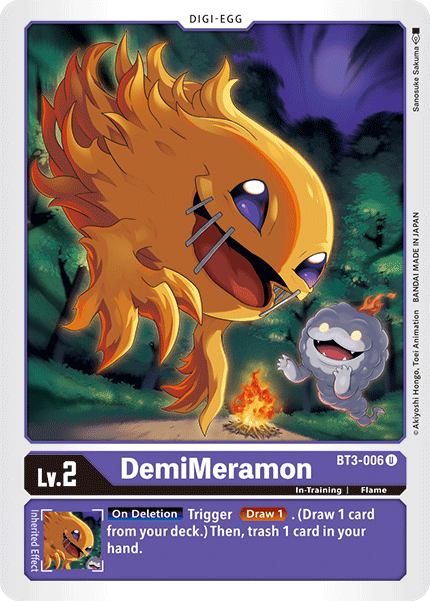 DemiMeramon [BT3-006] [Lanzamiento de Booster Especial Ver.1.5]