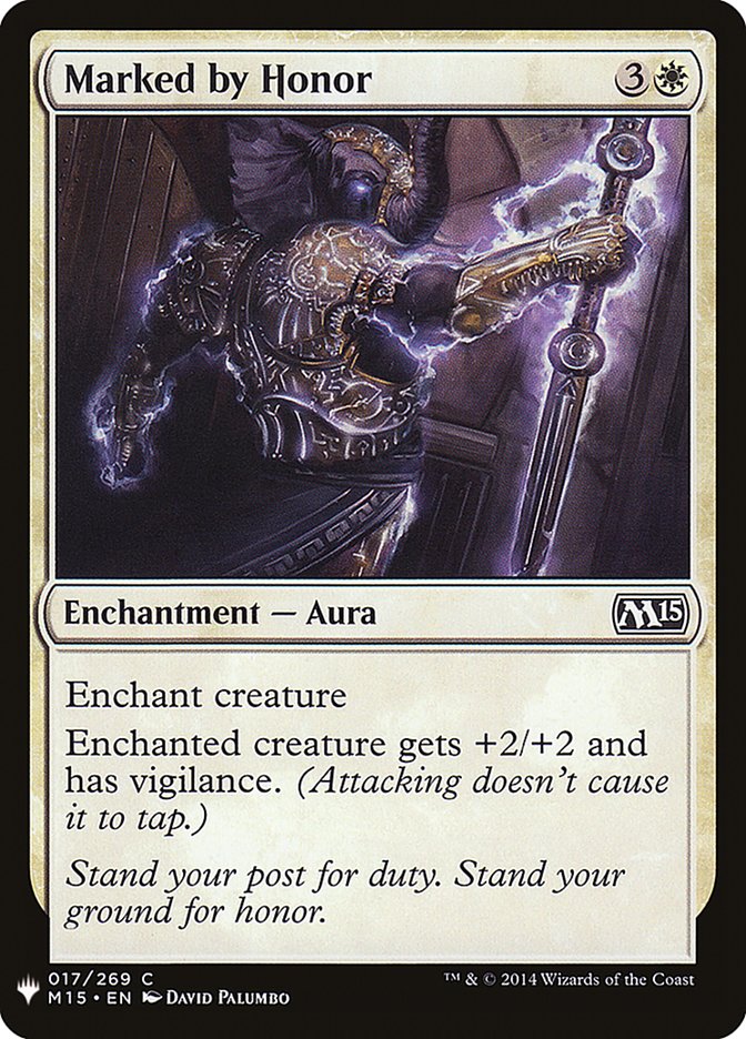 Marqué par l'honneur [Mystery Booster]