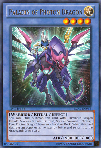 Paladín del Dragón Fotónico [LVAL-EN045] Rara