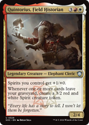 Quintorius, historiador de campo [Commander de Secretos de Strixhaven]
