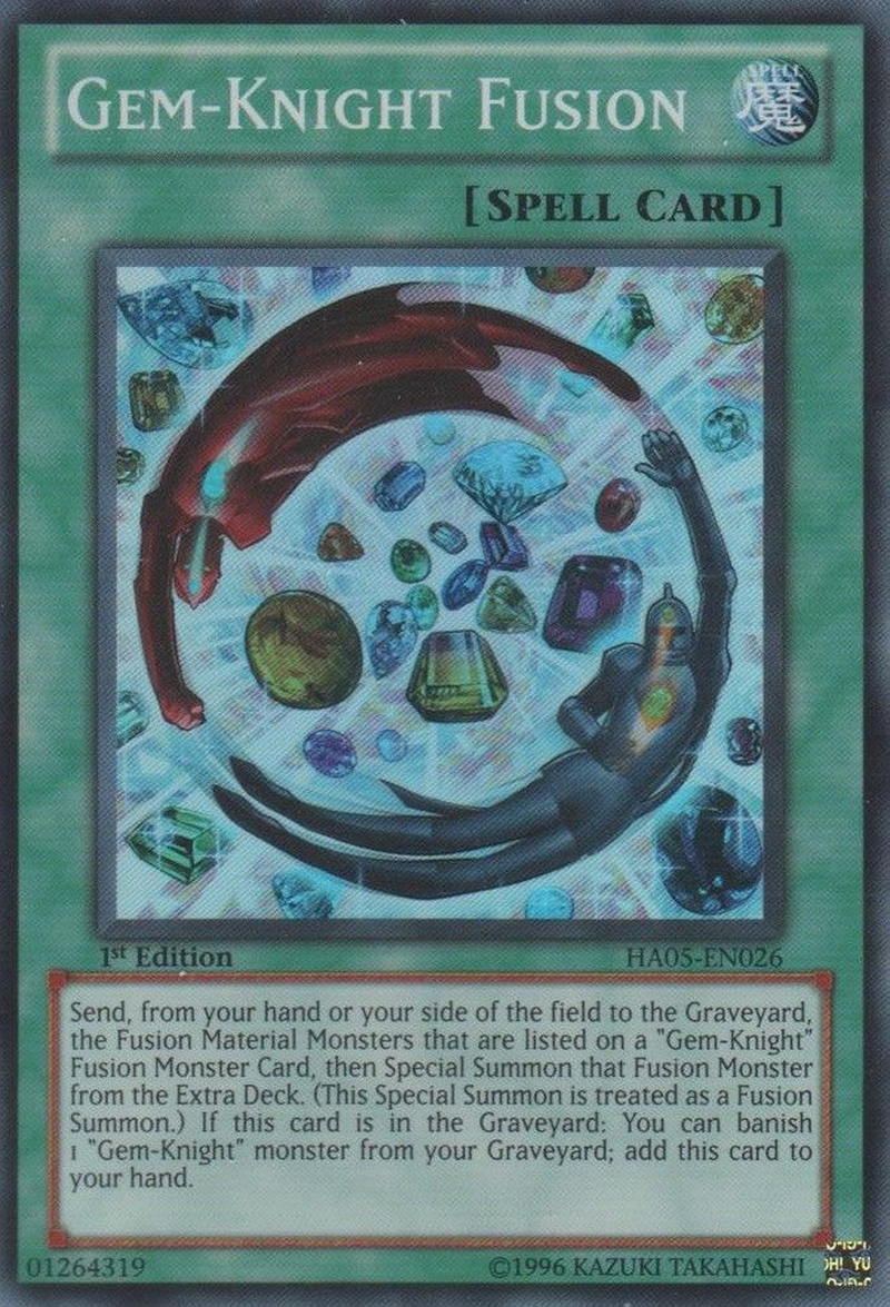 Fusion Gem-Chevalier [HA05-FR026] Super Rare