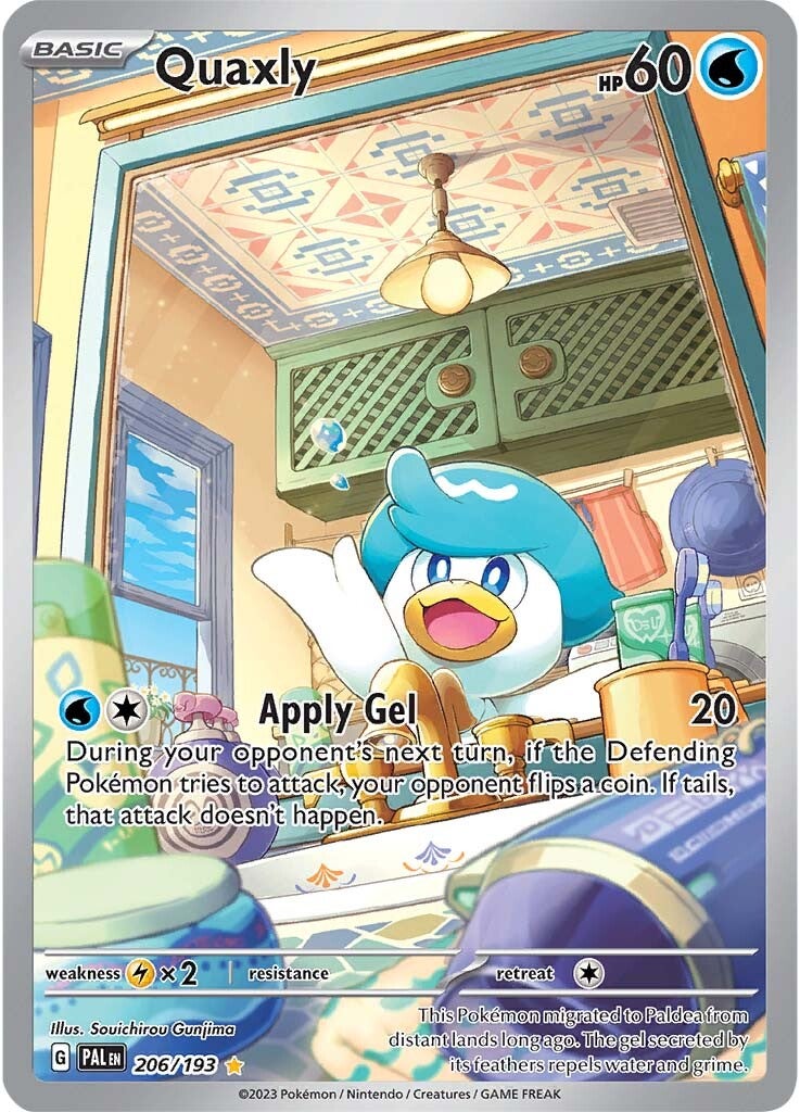 Quaxly (206/193) [Escarlata y Púrpura: Evolución en Paldea]
