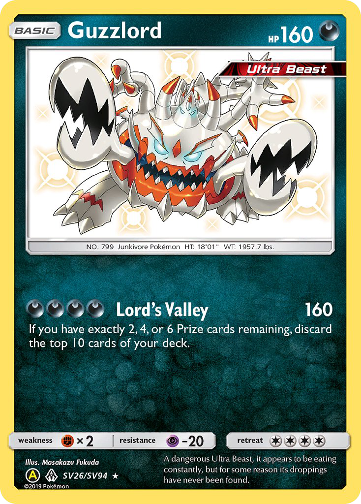 Guzzlord (SLV26/SLV94) [Soleil et Lune : Destinées Occultes - Voie du Maître]