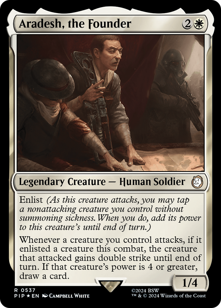 Aradesh, le Fondateur (Surge Foil) [Fallout]