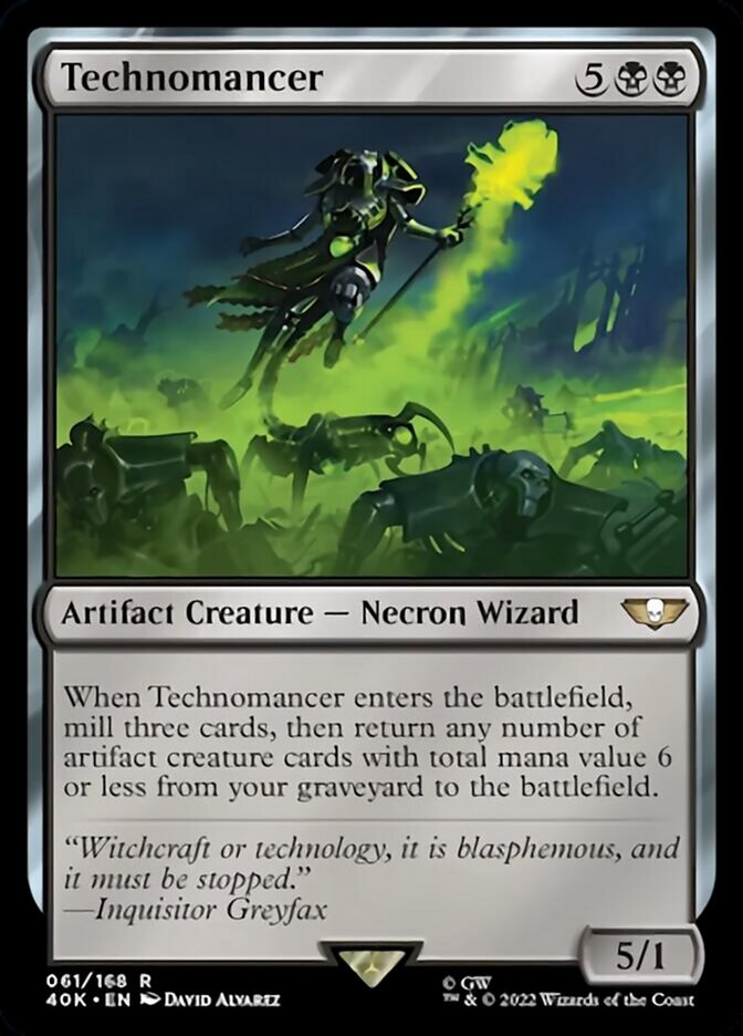 Technomancien (Feuille texturée) [Warhammer 40,000]