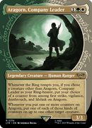 Aragorn, chef de compagnie (cadre vitrine) [Le Seigneur des Anneaux : Contes de la Terre du Milieu]