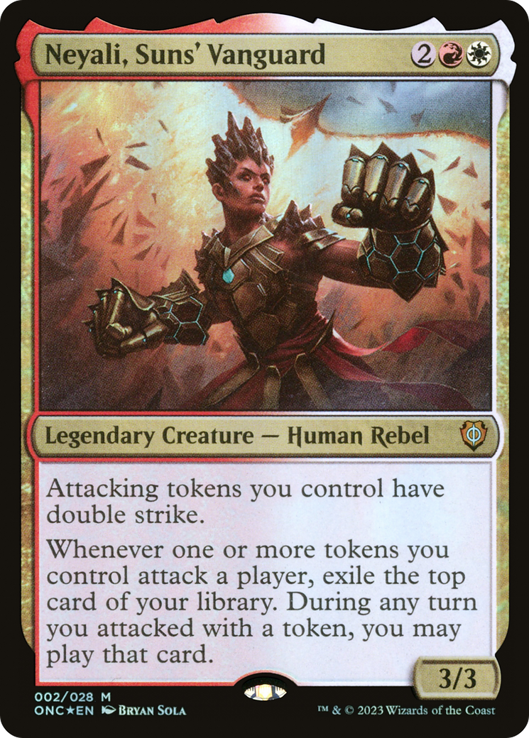 Neyali, avant-garde du soleil [Phyrexia : Tous seront un - Commandant]