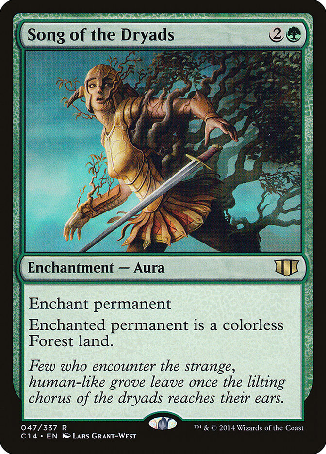 Chant des dryades [Commander 2014]