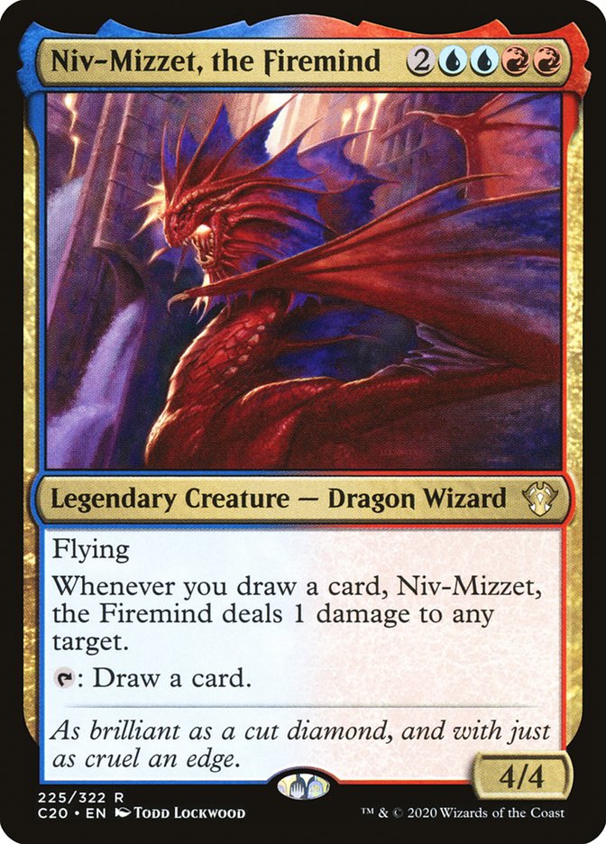 Niv-Mizzet, le Cerveauflamme [Commander 2020]