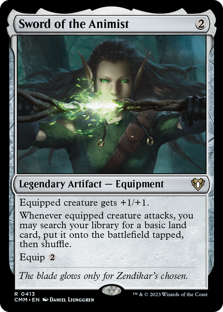 Épée de l'animiste [Commander Masters]