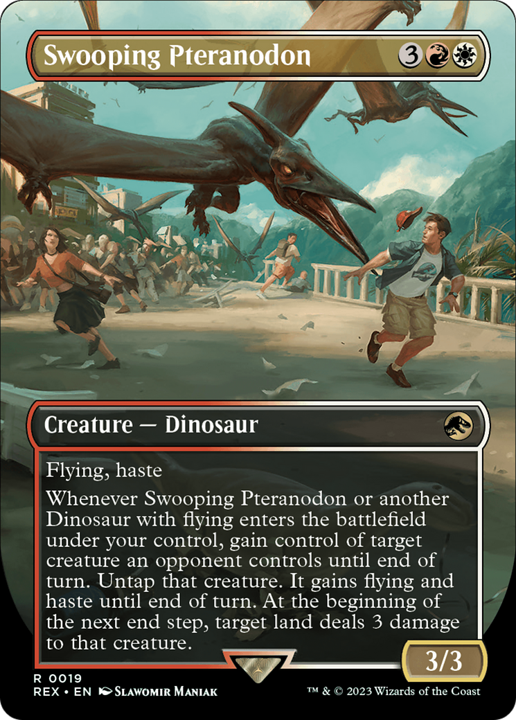 Ptéranodon plongeant (Sans bordure) [Collection Jurassic World]